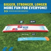 image:imageWow Sports Super Inflatable Lawn Water Slide  25 ft  Zigzag Sprinklers  Includes 2 sleds for kids and adults