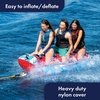image:imageWow Sports Super Sub Towable Tube  Submarine Design  for Boating  Youth amp Adults3 Person
