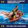 image:imageWow Sports Thriller Towable Deck Tube for Boating Adults Tubing Boat Inflatable for Water Sports2 person