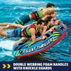image:imageWow Sports Thriller Towable Deck Tube for Boating Adults Tubing Boat Inflatable for Water Sports4 person