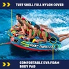 image:imageWow Sports Thriller Towable Deck Tube for Boating Adults Tubing Boat Inflatable for Water Sports4 person