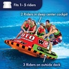 image:imageWow Sports UTO Starship Towable Tube  A towable tube that tows 15 riders behind the boat