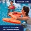 image:imageWow Sports Vacation Mode Foam Water Saddle Float  Red  HandsFree Pool Seat  Whale Tail  for Kids amp AdultsRed