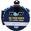 image:imageWow Sports 6k 60 ft Tow Rope with Floating Foam Buoy 1 2 3 or 4 Person Tow Rope for Boating 113020 BlueTow Rope Extension