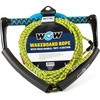 image:imageWow Sports 70 ft Wakeboard Tow Rope  Trick Handle  A tow rope for wakeboarding and water skiing UVtreated braided line with a wide trick handle