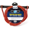 image:imageWow Sports 75 ft Water Ski Rope  2Section  UV Treated  Floating Handle  A tow rope for wakeboarding water skiing and wakesurfing 1000lb break strength
