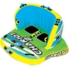 image:imageWow Sports Chariot 2 Towable Tube  12 Person  Standing Design  A standingride towable tube that tows 12 riders behind the boat