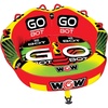 image:imageWow Sports Go Bot Towable Tube  Front amp Back Tow Points  for Boating  Kids amp Adults12 Person