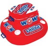 image:imageWow Sports Inflatable Float Fridge Cooler  30 qt  4 Cup Holders  A 30quart inflatable floating cooler with four cup holders