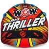 image:imageWow Sports Thriller Towable Deck Tube for Boating Adults Tubing Boat Inflatable for Water Sports2 person