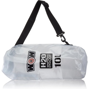 image:imageWOW Sports H2O Proof Dry Bag  Blue  40 L  RollTop Waterproof  A rolltop waterproof dry bag for boating kayaking and fishingClear