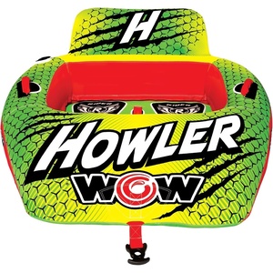 image:imageWOW Sports Howler Towable Tube for Boating  1 to 2 Person Towable  Durable Tubes for Boating
