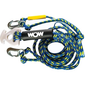 image:imageWOW Sports World of Watersports Heavy Duty Tow Harness With EZ Connect System 16 Feet 195060  A 4Krated tow harness that connects your rope to towable tubes