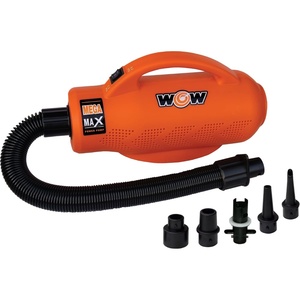 image:imageWow Sports 120V AC Electric Pump  600 Lmin Air Inflator  5 Adapters  A 120V AC air pump for towables pool floats and air mattresses 600 Lmin adapters for Boston pinch and standard valvesMEGA MAX