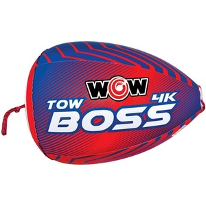 image:imageWow Sports 4K Tow Boss Rope with Inflatable Bobber  14 Riders  4100lb break strength 16strand braided line