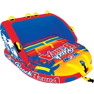 image:imageWow Sports Beach Bubba Towable Tubes for Boating Boat Accessories for Tubing Water Tube for BoatsSoft Top 1 to 2 Person