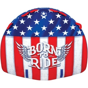 image:imageWow Sports Born to Ride Towable Tube  13 Person  510 lb Capacity  for Boating  Youth amp Adults