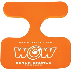 image:imageWow Sports Foam Water Saddle Float  Red  HandsFree Pool Seat  A handsfree foam water saddle you sit in with arms and legs free Militarygrade foam supports up to 220 lbsOrange