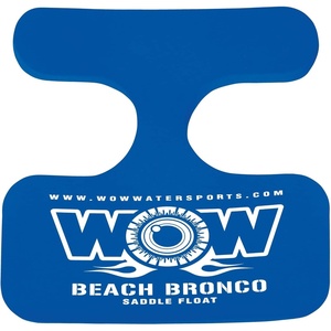 image:imageWow Sports Foam Water Saddle Float  Red  HandsFree Pool Seat  A handsfree foam water saddle you sit in with arms and legs free Militarygrade foam supports up to 220 lbsBlue