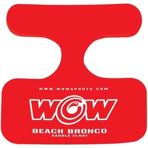 image:imageWow Sports Foam Water Saddle Float  Red  HandsFree Pool Seat  A handsfree foam water saddle you sit in with arms and legs free Militarygrade foam supports up to 220 lbsRed