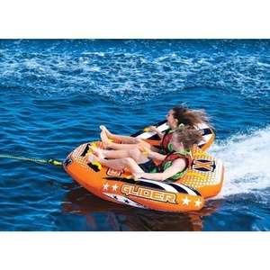 image:imageWow Sports Glider Towable Tube  Flex Seating  Soft Top  for Boating12 Person