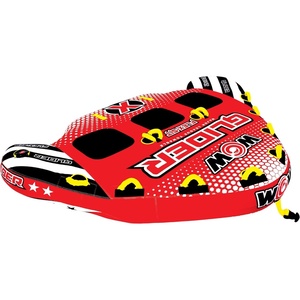 image:imageWow Sports Glider Towable Tube  Flex Seating  Soft Top  for Boating13 Person