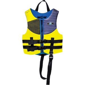 image:imageWow Sports Kids Life Jacket US Coast Guard Approved Life Vest for Fishing Kyaking amp Boating PFDChild left Vest