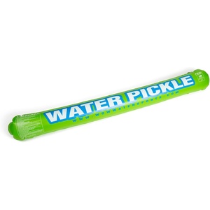 image:imageWow Sports Water Pickle Inflatable Pool Noodle  55 x 48 in  A pickleshaped inflatable pool noodle for pool and lake play Supports up to 220 lbs deflates flat to store