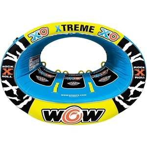 image:imageWow Sports Xtreme Inflatable Towable Ride in Oval 1 to 3 PersonsWATER DEVICE