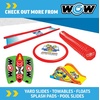 image:imageWOW Sports Americana Dipped Foam Pool Noodle  Stars and Stripes  A dipped foam pool noodle with a WOW Flow textured finish for swim and pool play