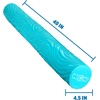 image:imageWOW Sports Flow MidSize Dipped Foam Pool Noodle  Coastal Teal  A vinylcoated foam pool noodle for swim and water aerobics 40 in resists chlorine and UV holds up to 200 lbs of buoyancy