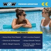 image:imageWOW Sports Flow MidSize Dipped Foam Pool Noodle  Coastal Teal  A vinylcoated foam pool noodle for swim and water aerobics 40 in resists chlorine and UV holds up to 200 lbs of buoyancy