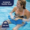 image:imageWOW Sports Foam Water Saddle Float  Whale Tail  Soft VinylCoated  HandsFree Pool Seat  for Kids amp AdultsBlue