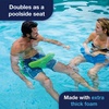 image:imageWOW Sports Foam Water Saddle Float  Whale Tail  Soft VinylCoated  HandsFree Pool Seat  for Kids amp AdultsGreen