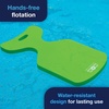 image:imageWOW Sports Foam Water Saddle Float  Whale Tail  Soft VinylCoated  HandsFree Pool Seat  for Kids amp AdultsGreen