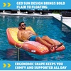 image:imageWOW Sports Inflatable Chaise Lounge  68 x 36 in  Cup Holder  Pool amp Lake Float for AdultsSun Geo