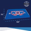 image:imageWow Sports  Inflatable Water Mat  Pool Float Water Walkway  Fun Lake Accessory for Kids amp Adults  10 ft x 6 ft  Attach to BoatsBlue