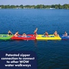image:imageWow Sports  Inflatable Water Mat  Pool Float Water Walkway  Fun Lake Accessory for Kids amp Adults  10 ft x 6 ft  Attach to BoatsBlue