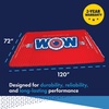 image:imageWow Sports  Inflatable Water Mat  Pool Float Water Walkway  Fun Lake Accessory for Kids amp Adults  10 ft x 6 ft  Attach to BoatsRed