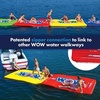 image:imageWow Sports  Inflatable Water Mat  Pool Float Water Walkway  Fun Lake Accessory for Kids amp Adults  10 ft x 6 ft  Attach to BoatsRed