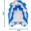 image:imageWow Sports Bobsled Snow Tube Inflatable Snow Sled with Tow Rope Snow Sleds for Kids Sledding Kids Inflatable Bobsled TubeLarge