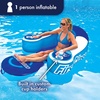 image:imageWow Sports First Class Inflatable Pool Lounge Chair  Single Person  A singlerider inflatable lounge chair with a breathable mesh seat and back