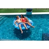 image:imageWow Sports Indigo Mermaid Shell Inflatable Pool Lounge  Cup Holder  Single Person Float for Pools amp Lakes