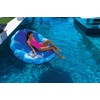 image:imageWow Sports Indigo Mermaid Shell Inflatable Pool Lounge  Cup Holder  Single Person Float for Pools amp Lakes