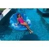 image:imageWow Sports Indigo Mermaid Shell Inflatable Pool Lounge  Cup Holder  Single Person Float for Pools amp Lakes