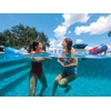image:imageWow Sports Inflatable Tropical Noodle  Float Aid for Kids amp Adults  An inflatable pool noodle for pools and lakes Doubles as a party accessoryFloral