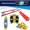 image:imageWow Sports Inflatable Water Walkway Mat  Blue Chevron  10 x 6 ft  An inflatable floating mat with a rigid Ibeam surface