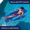 image:imageWow Sports Modern Inflatable Pool Lounge  Single Person  Reclined Salon Float for Lakes amp Pools  A singlerider inflatable lounge float for pools and lakes Heavygauge PVC holds its shape inflates with any standard pump