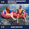 image:imageWow Sports Ranger Float Tube  Single Person  Backrest amp Cup Holders  for Lakes amp Rivers  Adults2 Person