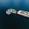 image:imageWow Sports Resort Inflatable Floating Couch  68 Person  Group Lake Float  A giant inflatable floating couch that seats up to 6 with a sofastyle backrest